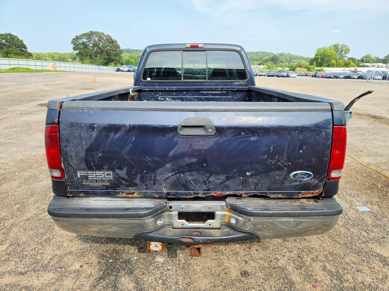2000 Ford F350 Super Duty Blue vin: 1FTWW33F2YEB93955