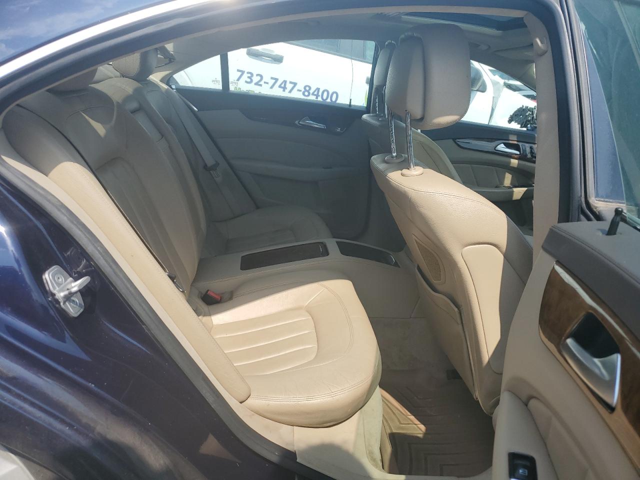 2012 Mercedes-benz Cls 550 4matic Синий vin: WDDLJ9BB2CA044941