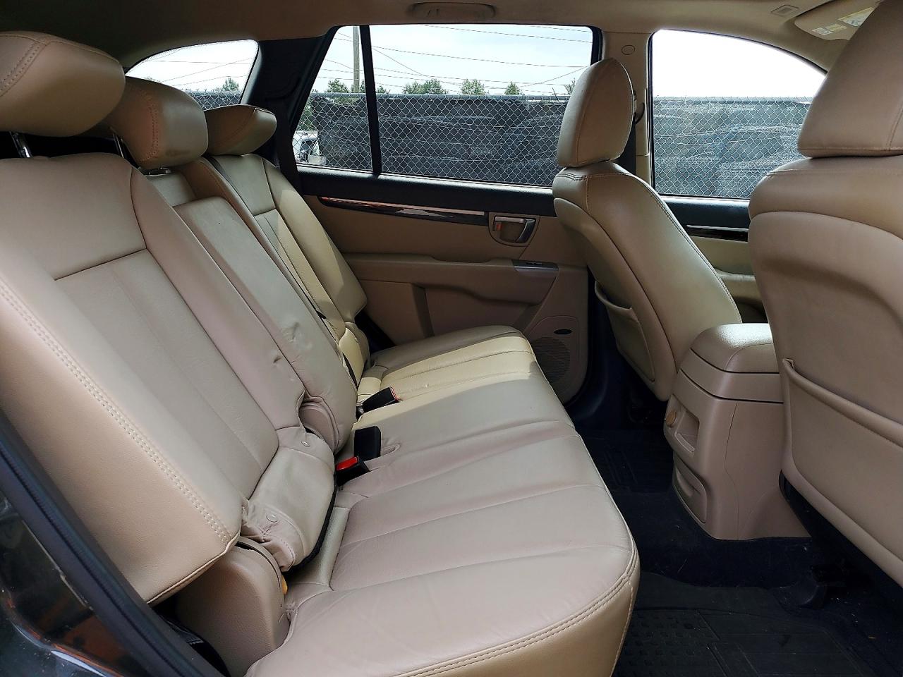 2012 Hyundai Santa Fe Limited Charcoal vin: 5XYZK3AB9CG112636