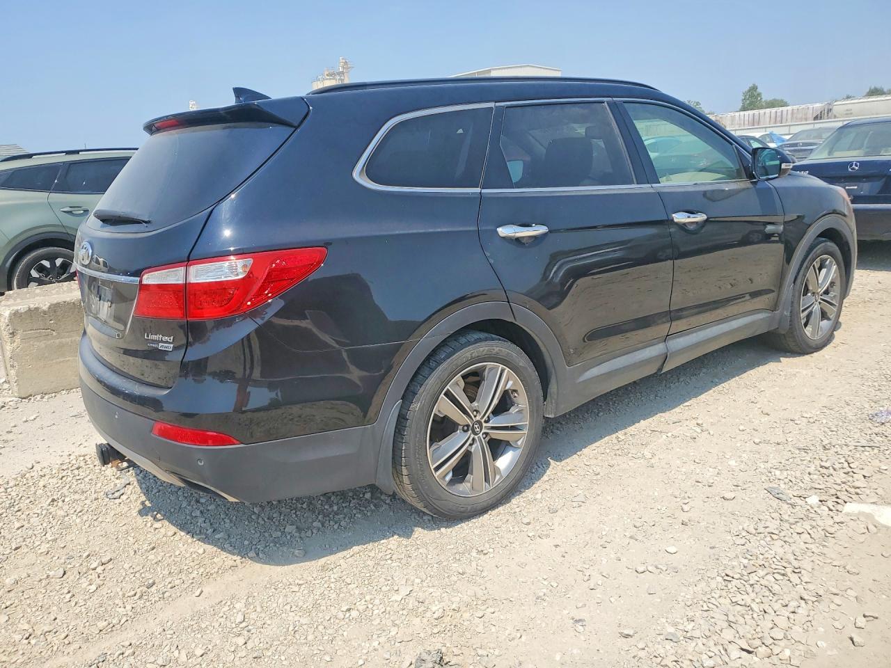 2015 Hyundai Santa Fe Limited Black vin: KM8SRDHF1FU090271