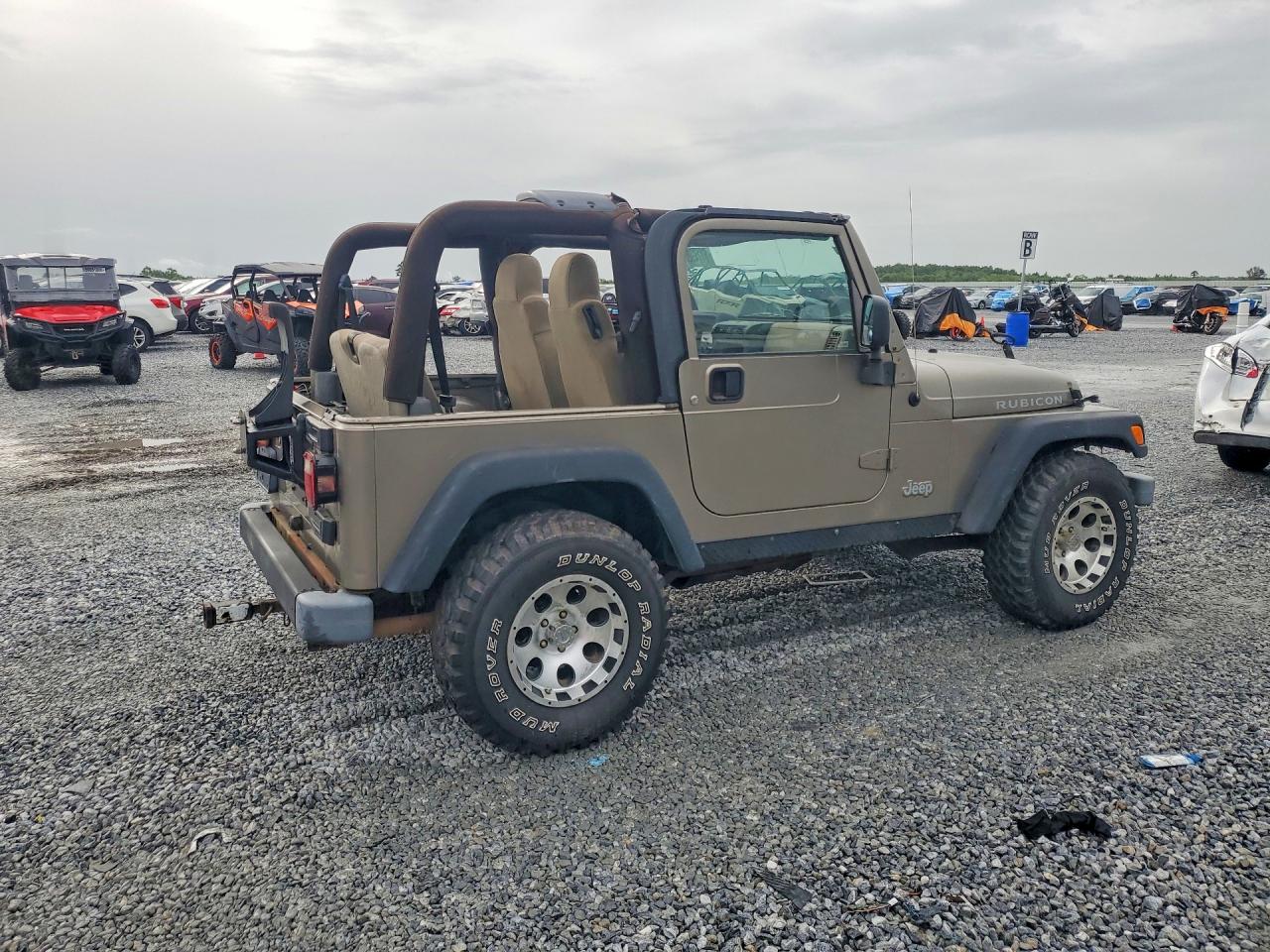 2006 Jeep Wrangler / Tj Rubicon Gold vin: 1J4FA69S26P702944