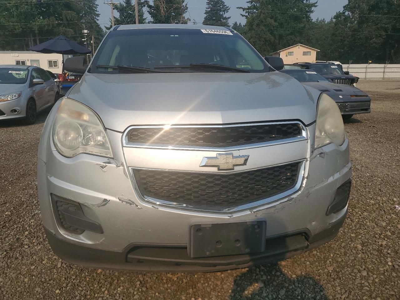 2010 Chevrolet Equinox Ls Silver vin: 2CNALBEW0A6413240