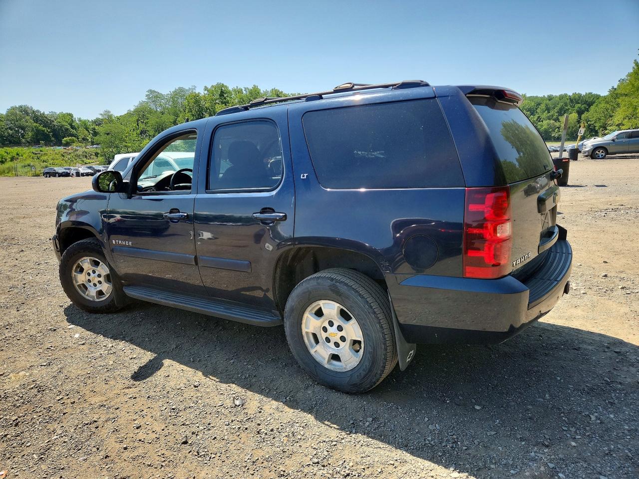 2008 Chevrolet Tahoe K1500 Blue vin: 1GNFK13018J146359