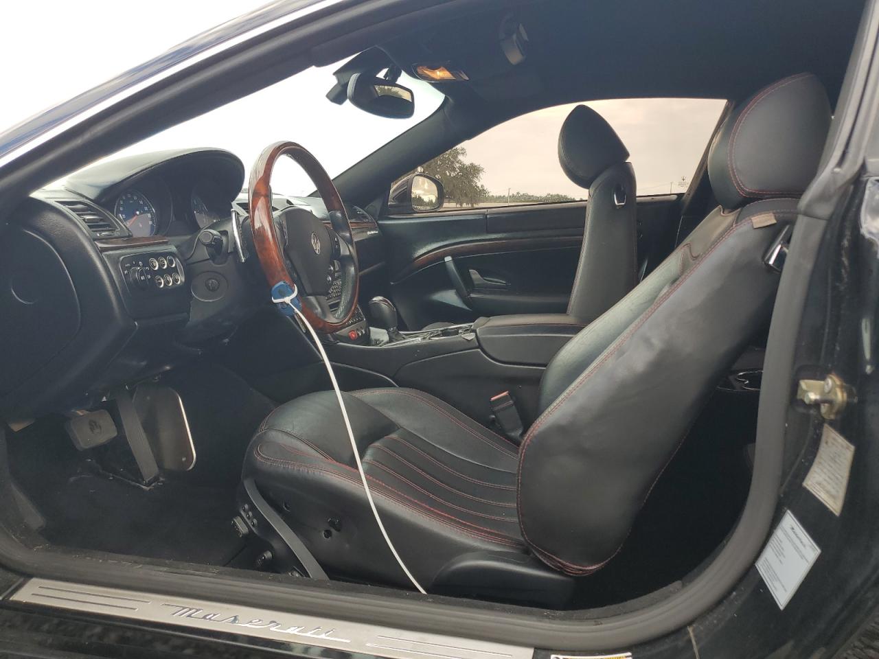 2008 Maserati Granturismo Black vin: ZAMGJ45A480040965