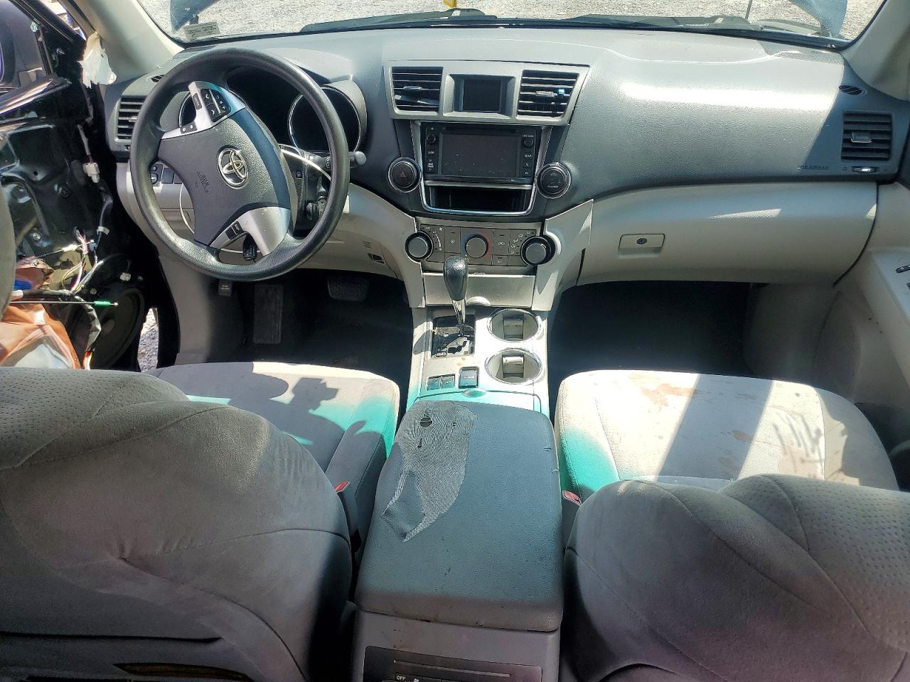 2013 Toyota Highlander Base Черный vin: 5TDZA3EH4DS043358