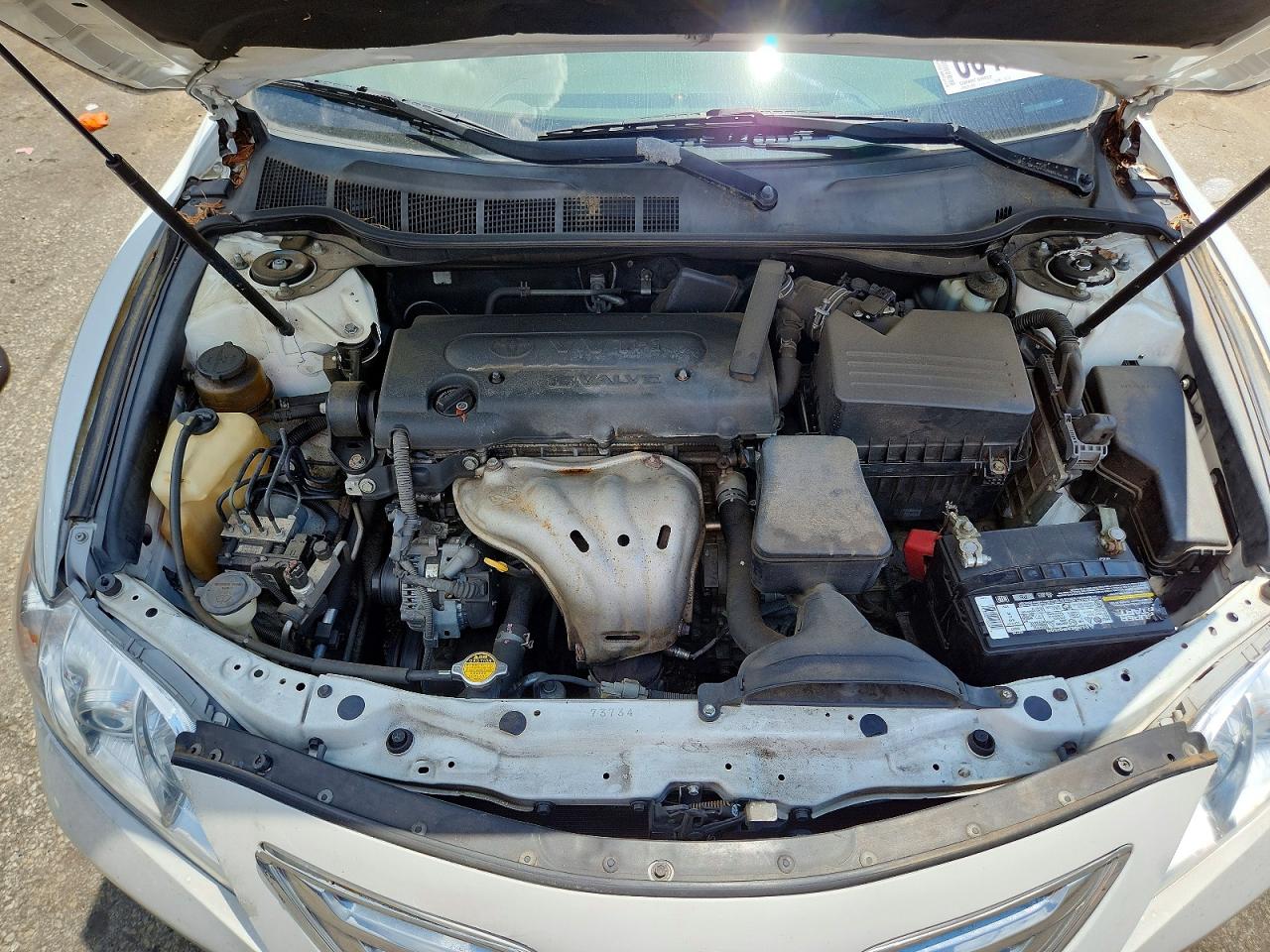 2009 Toyota Camry Base White vin: 4T1BE46KX9U917619
