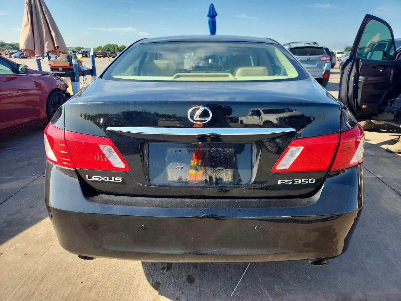 2007 Lexus Es 350 Black vin: JTHBJ46G772040381
