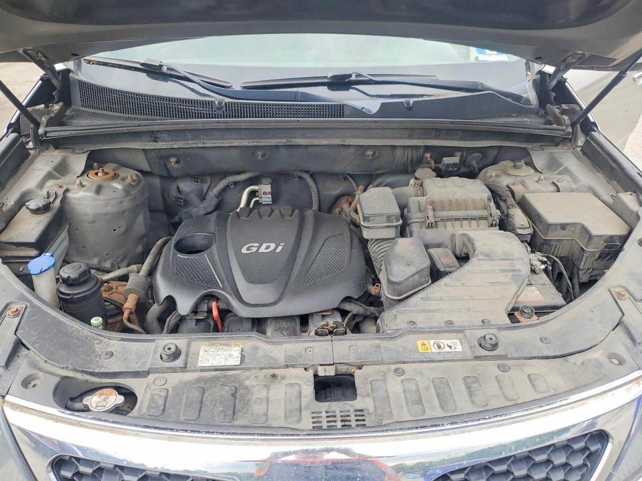 2013 Kia Sorento Lx Серебряный vin: 5XYKTDA63DG377044