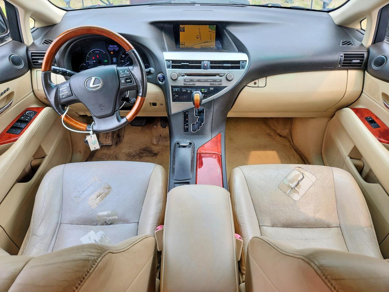 2010 Lexus Rx 450h Gray vin: JTJBC1BA3A2011122