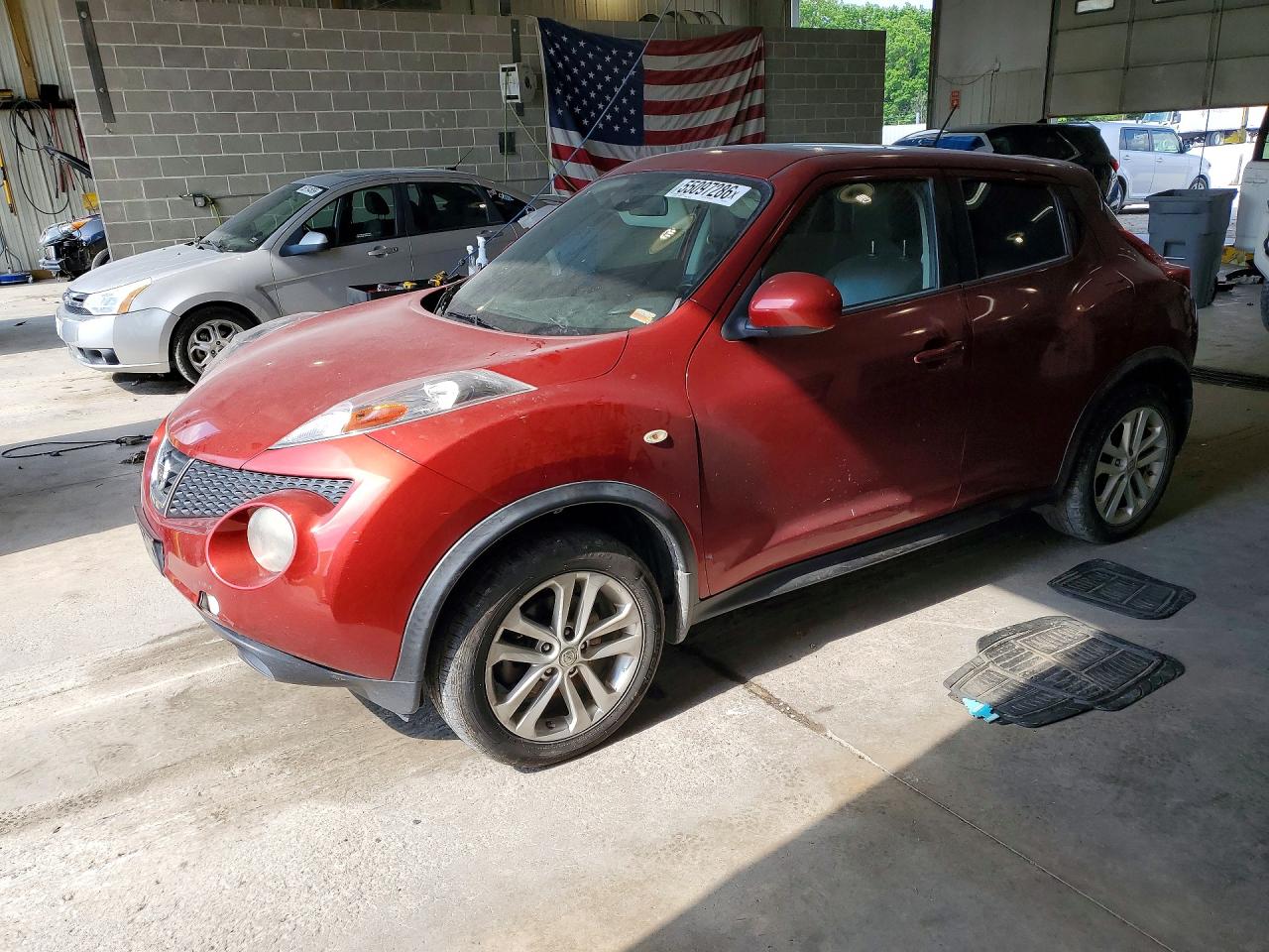 2013 Nissan Juke S Red vin: JN8AF5MV9DT218047