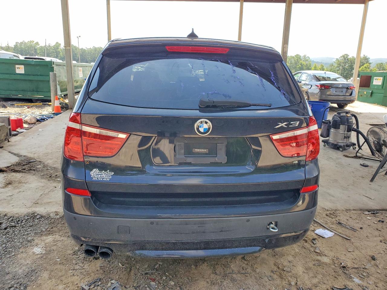 2013 Bmw X3 Xdrive28i Black vin: 5UXWX9C55D0A24206