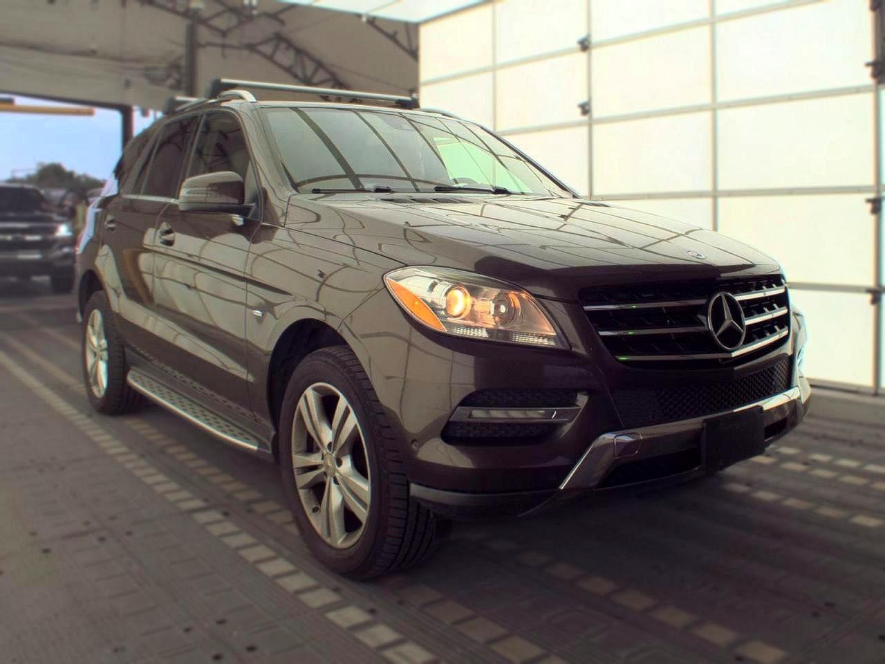 2012 Mercedes-benz Ml 350 4matic Brown vin: 4JGDA5HB8CA082457