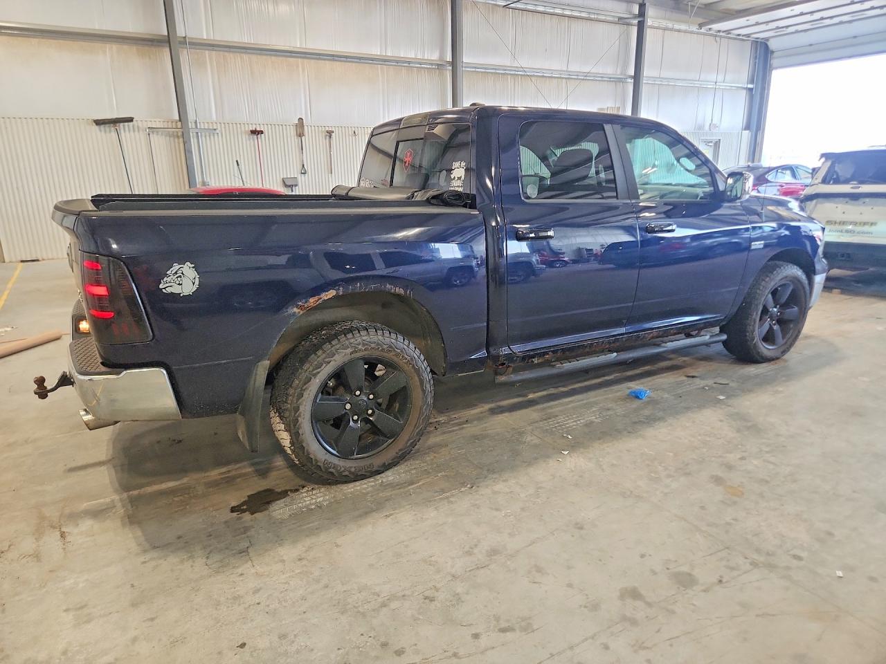 2012 Dodge Ram 1500 Slt Blue vin: 1C6RD7LT8CS154322