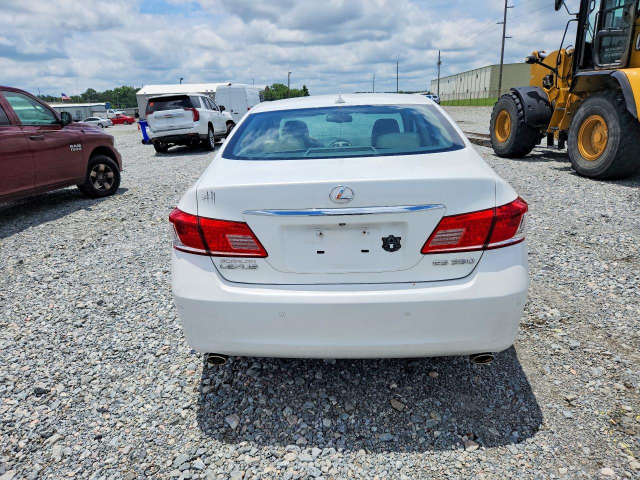 2010 Lexus Es 350 White vin: JTHBK1EG2A2356081