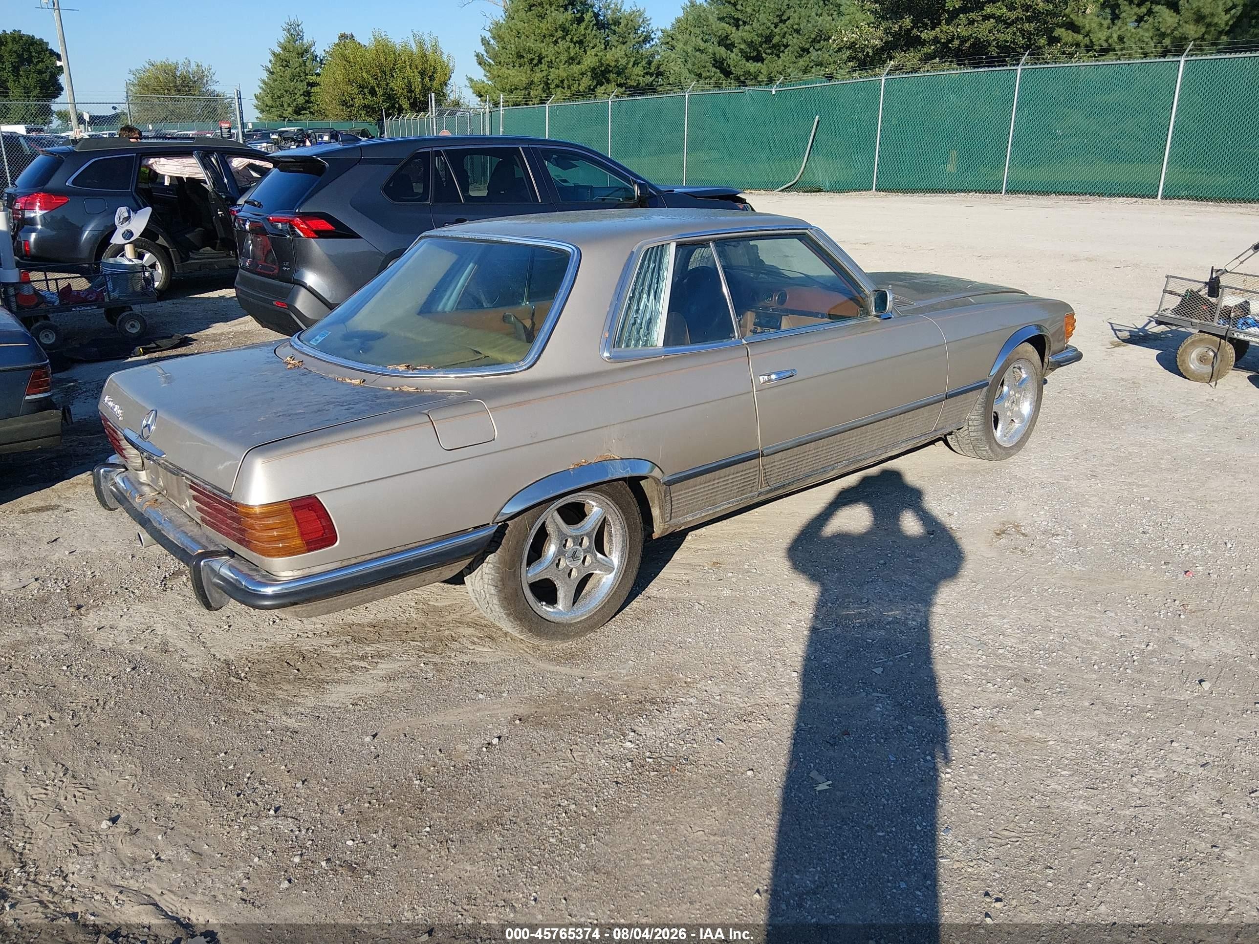 1973 Mercedes-benz 450 Gold vin: 10702412001015