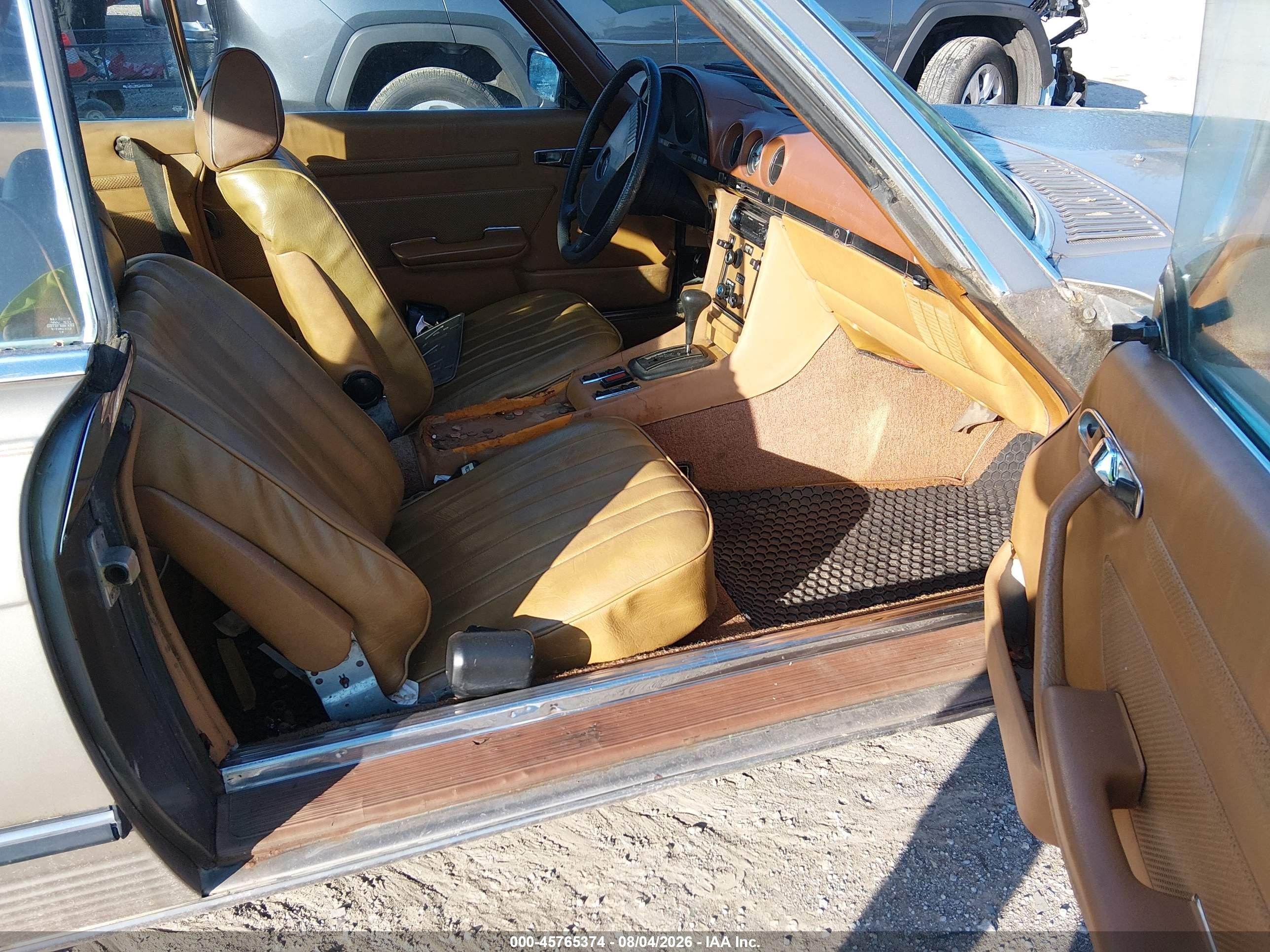 1973 Mercedes-benz 450 Gold vin: 10702412001015