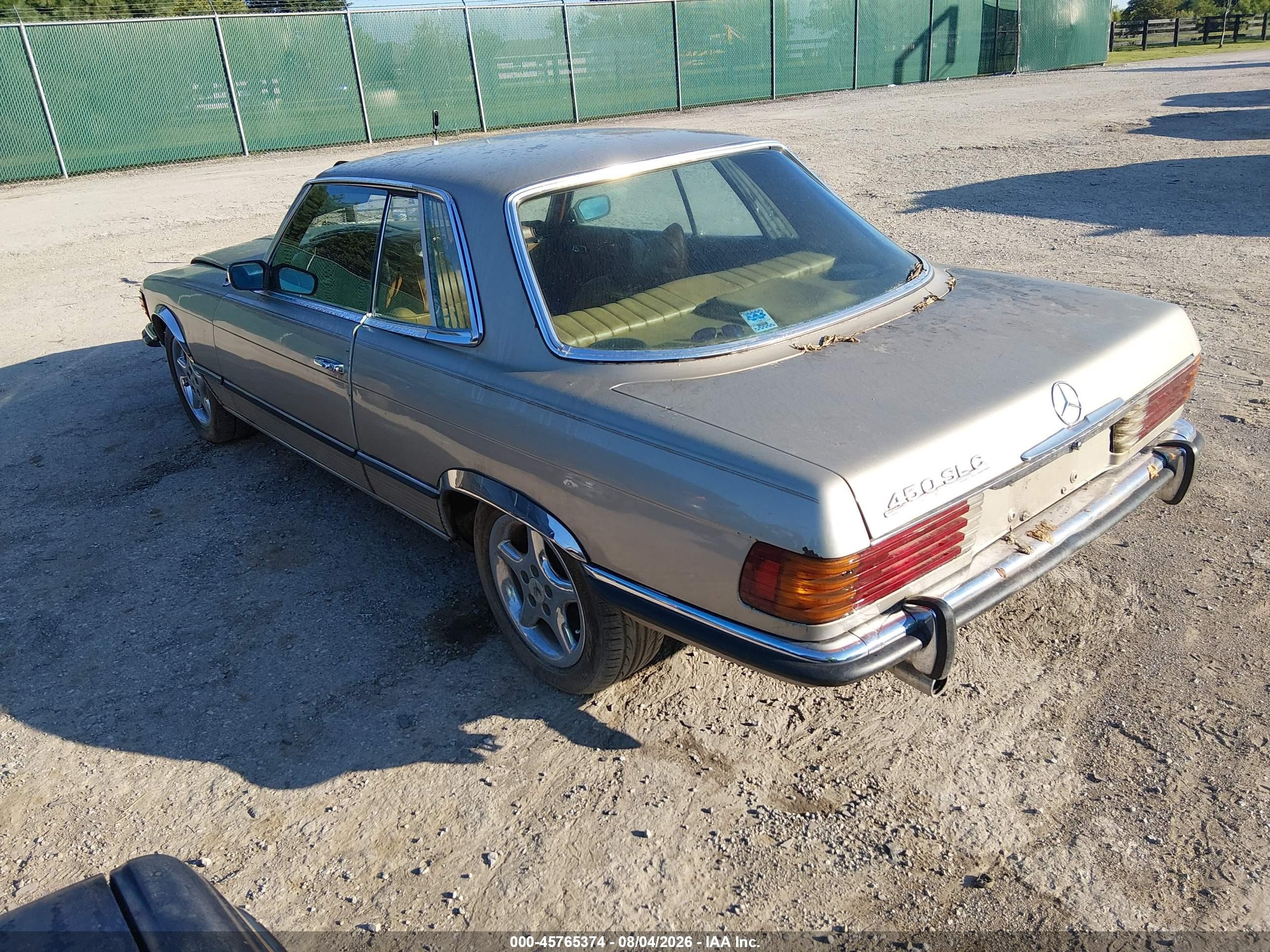 1973 Mercedes-benz 450 Gold vin: 10702412001015