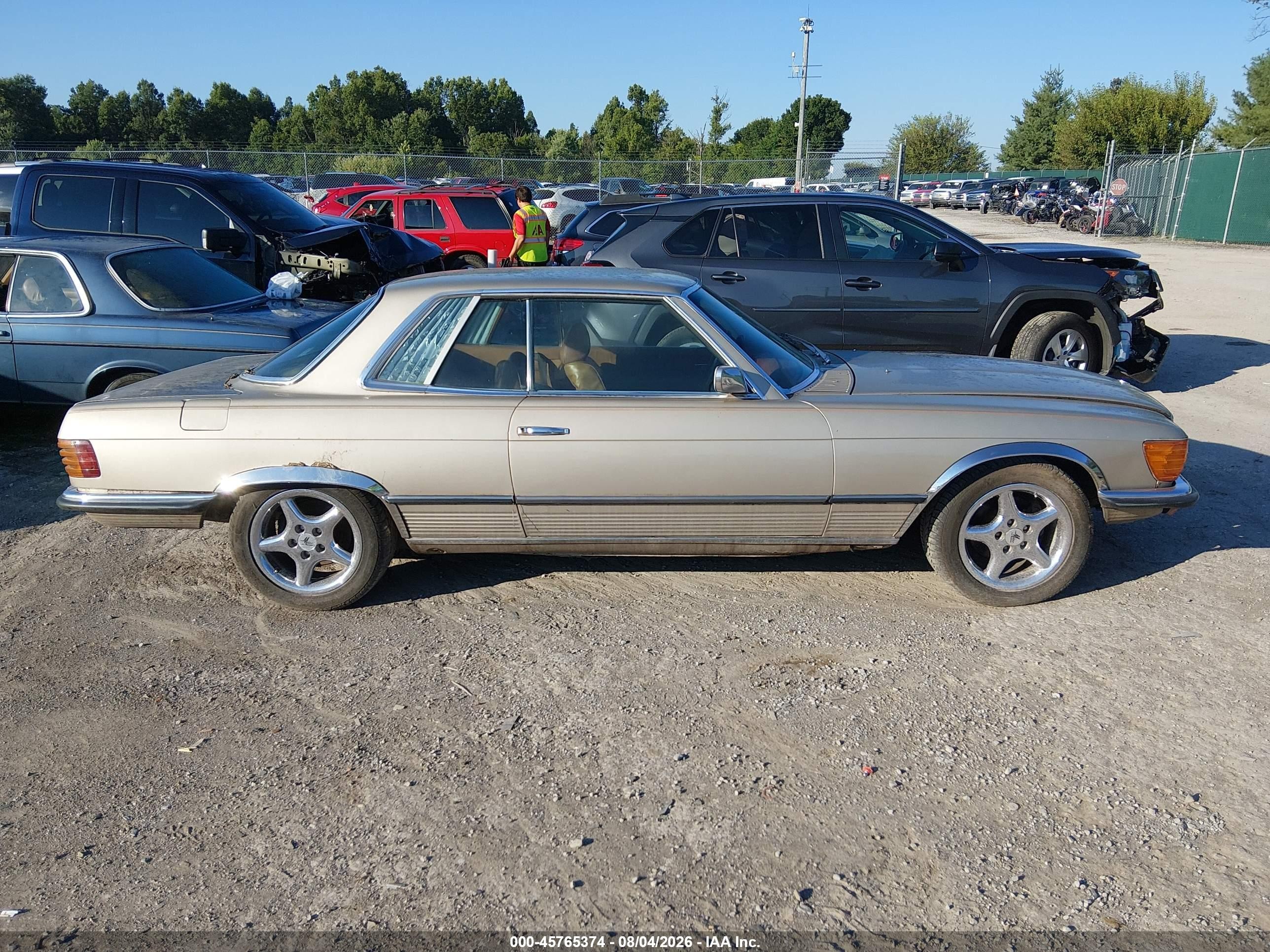 1973 Mercedes-benz 450 Gold vin: 10702412001015