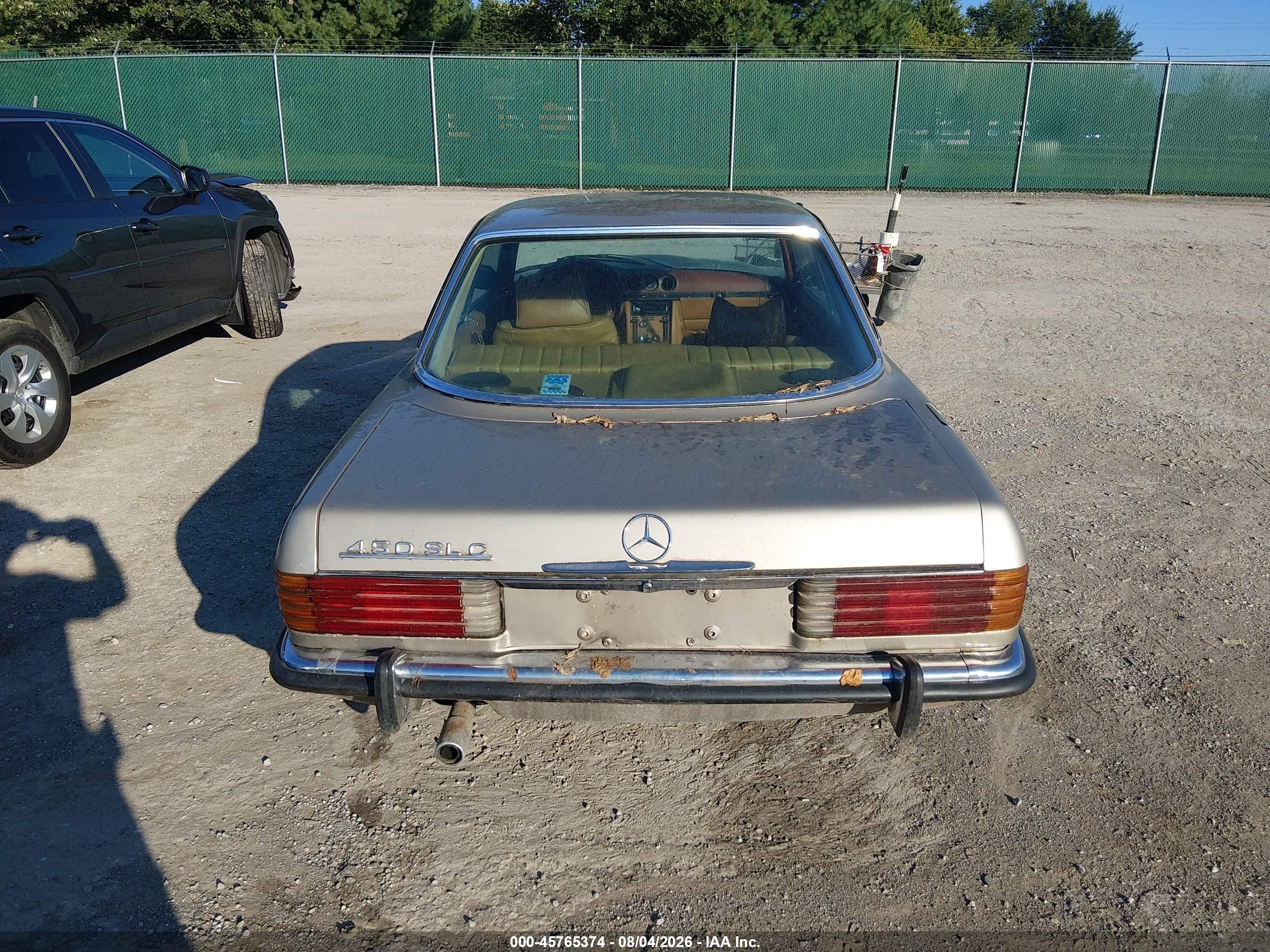 1973 Mercedes-benz 450 Gold vin: 10702412001015