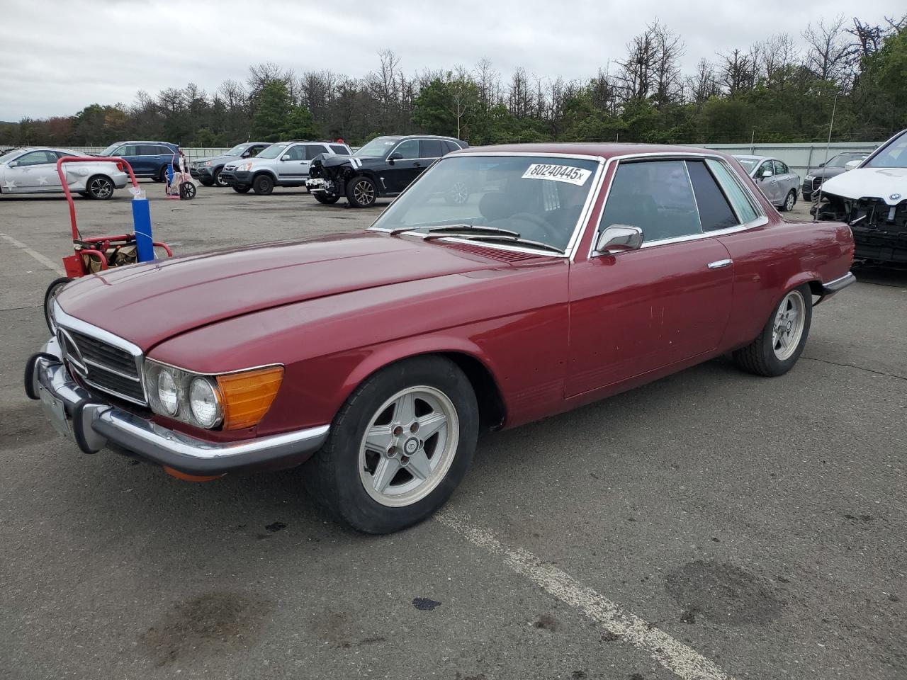 1973 Mercedes Benz Sl 450 Red vin: 10702412001282