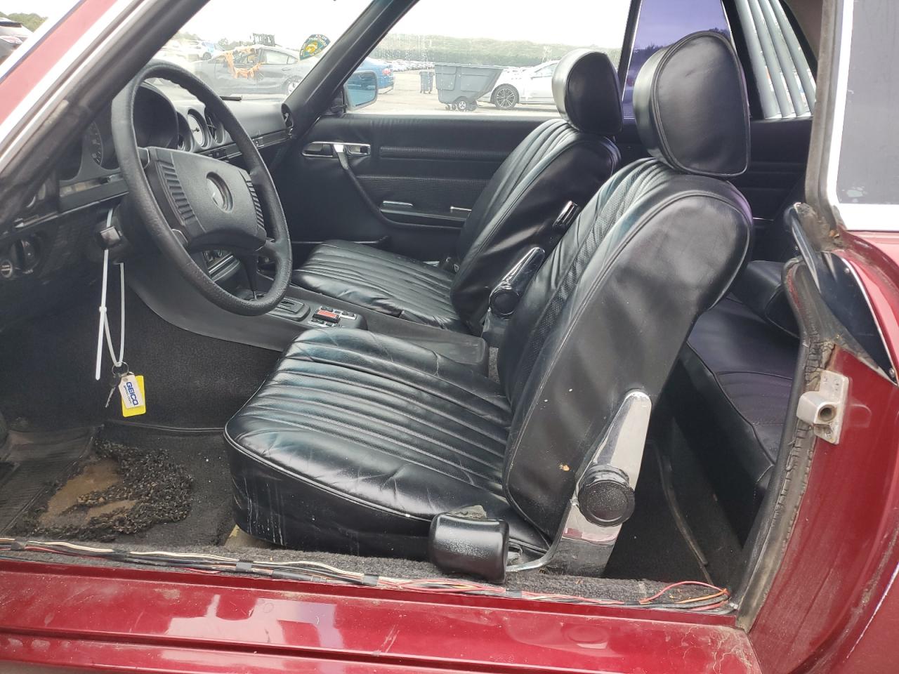 1973 Mercedes Benz Sl 450 Красный vin: 10702412001282