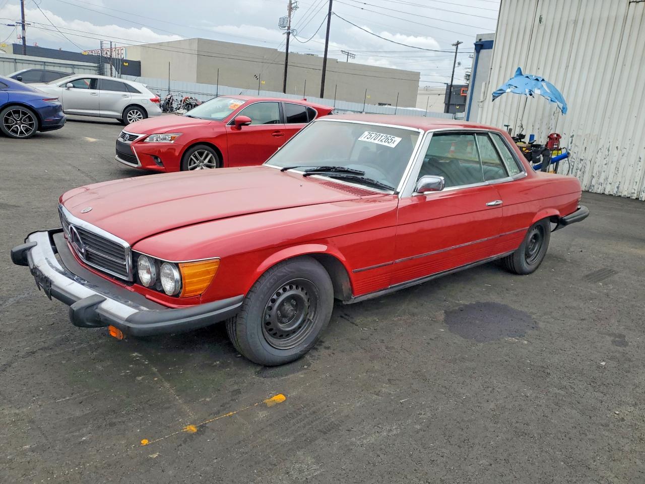 1974 Mercedes-benz 450 Scl Red vin: 10702412006312