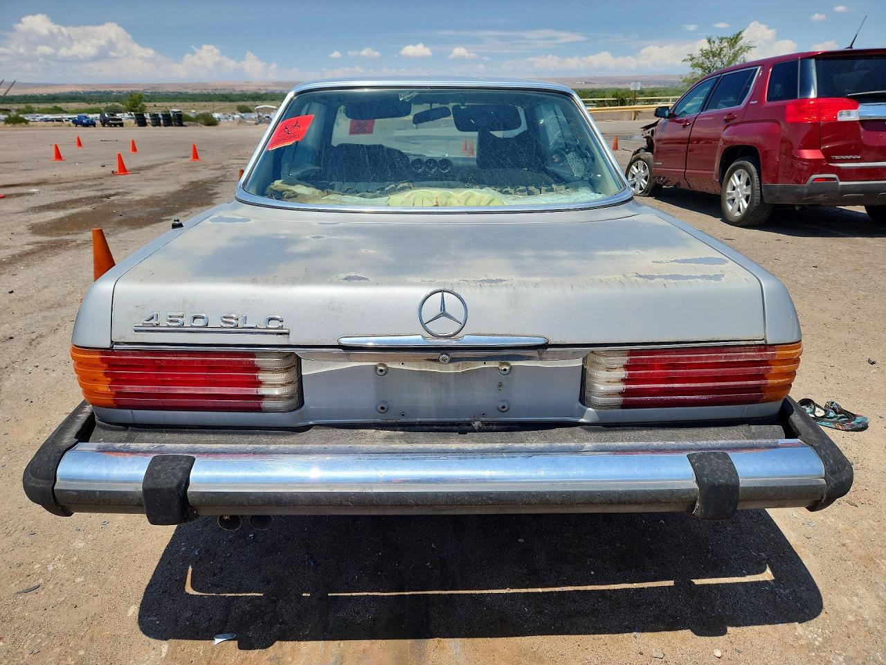 1977 Mercedes-benz 450 Silver vin: 10702412017694