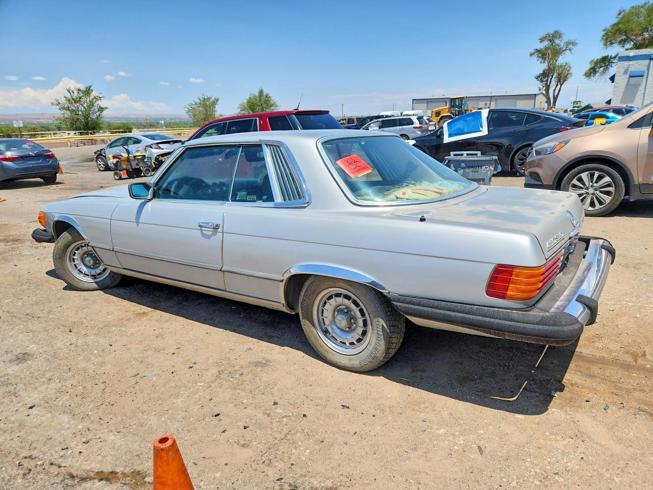 1977 Mercedes-benz 450 Silver vin: 10702412017694