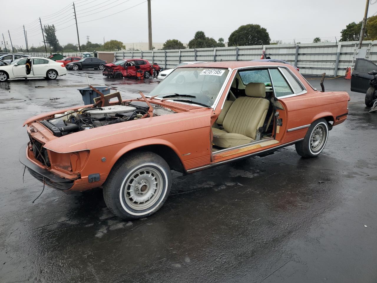 1980 Mercedes-benz 450 Scl Orange vin: 10702412029628