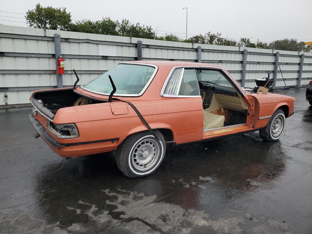 1980 Mercedes-benz 450 Scl Orange vin: 10702412029628