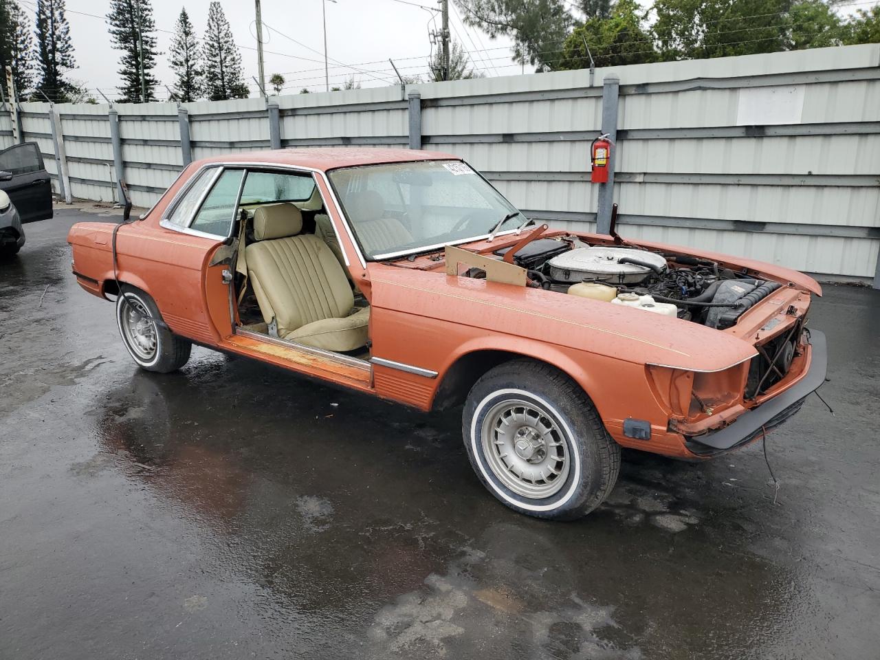 1980 Mercedes-benz 450 Scl Orange vin: 10702412029628