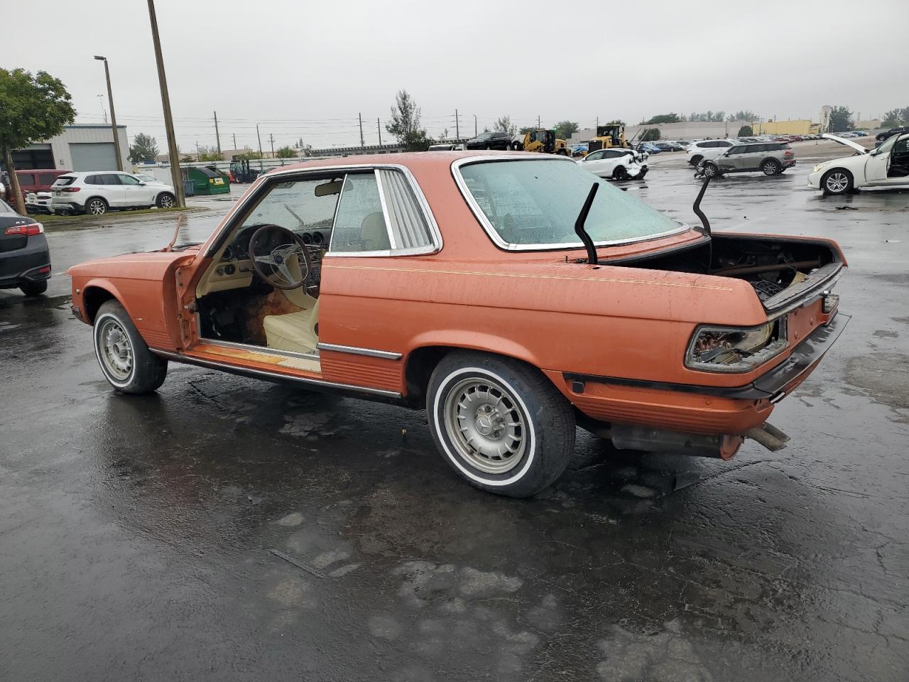 1980 Mercedes-benz 450 Scl Orange vin: 10702412029628