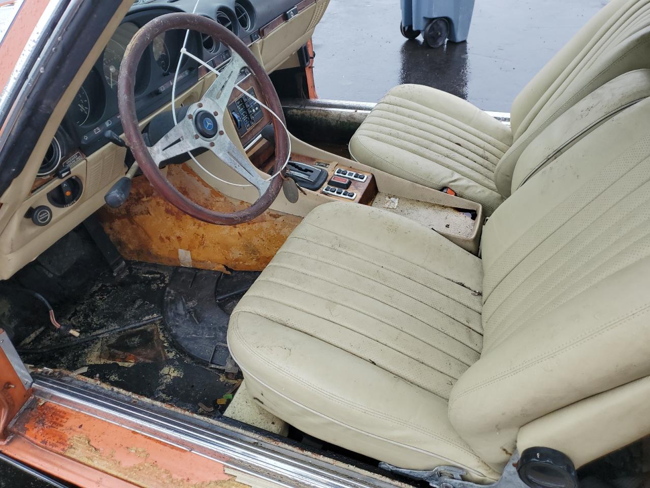 1980 Mercedes-benz 450 Scl Orange vin: 10702412029628