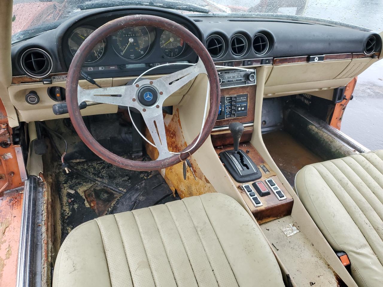 1980 Mercedes-benz 450 Scl Orange vin: 10702412029628