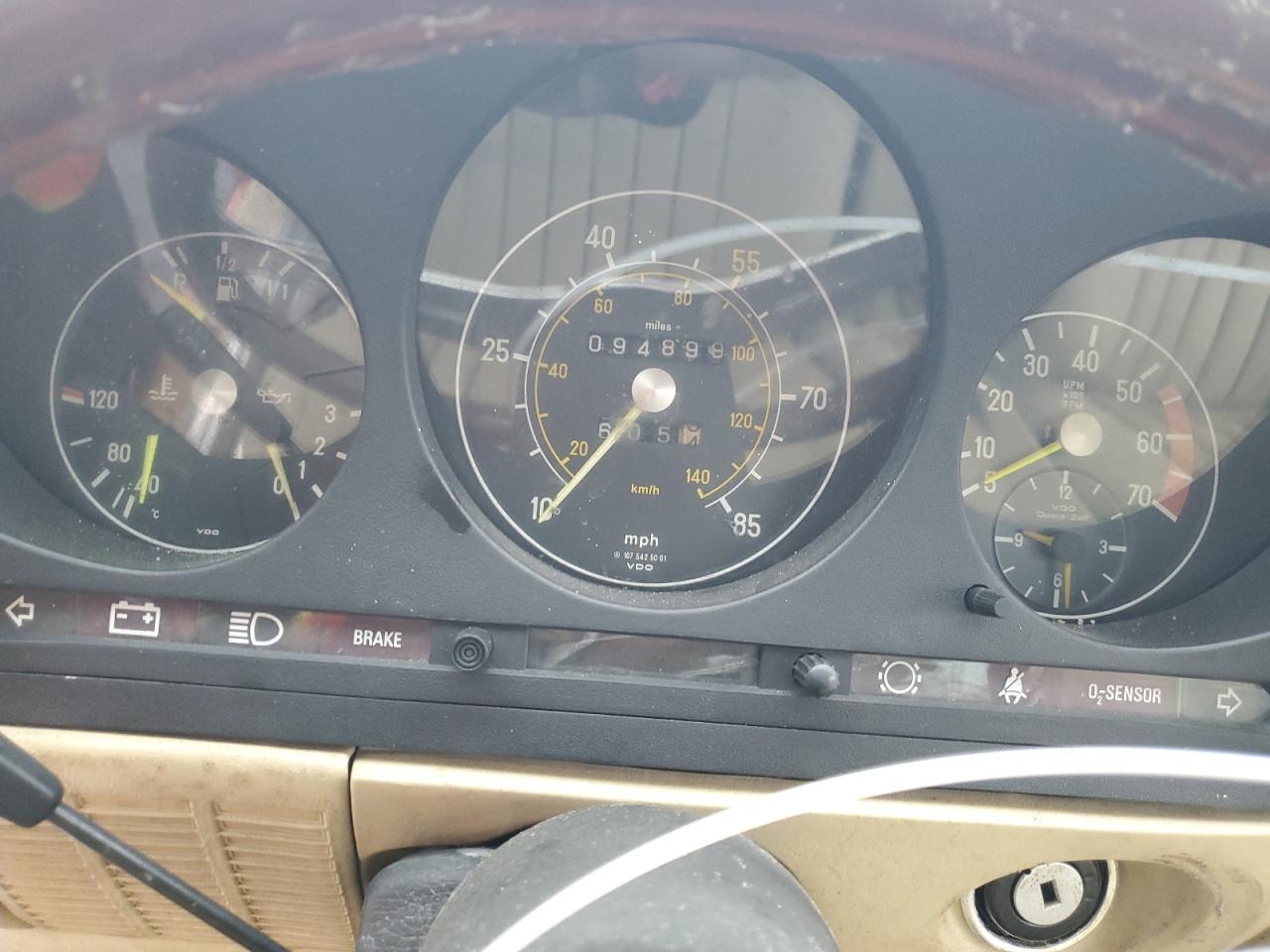 1980 Mercedes-benz 450 Scl Orange vin: 10702412029628