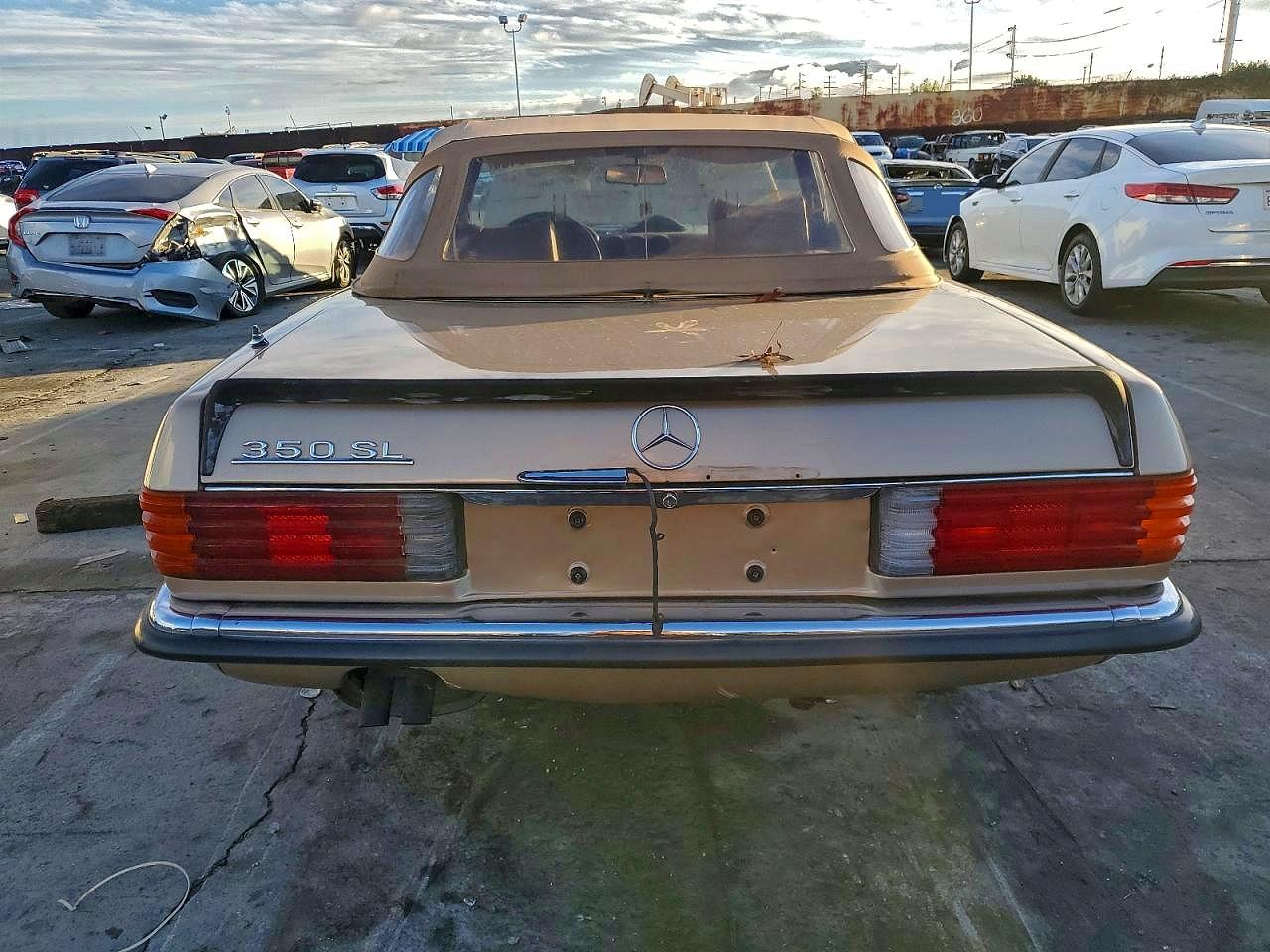 1972 Mercedes-benz 350sl Beige vin: 10704312008394