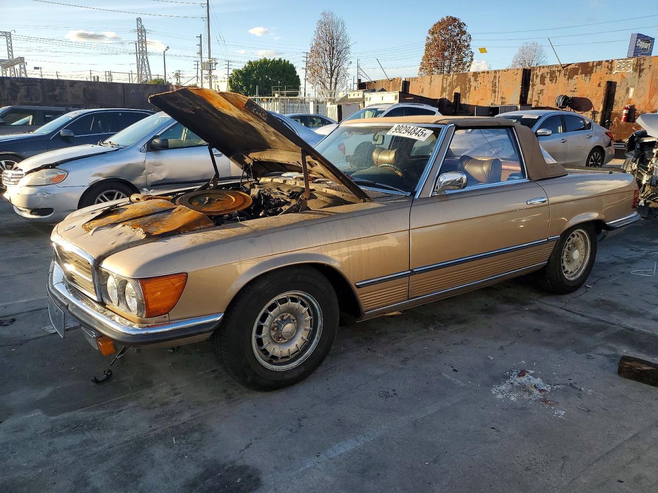 1972 Mercedes-benz 350sl Beige vin: 10704312008394