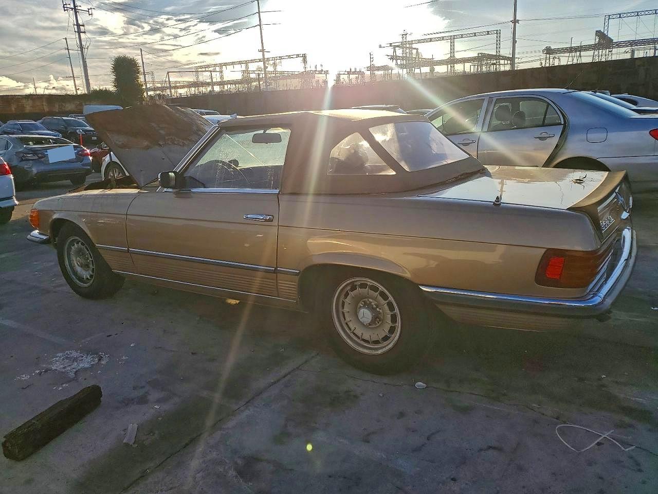 1972 Mercedes-benz 350sl Beige vin: 10704312008394