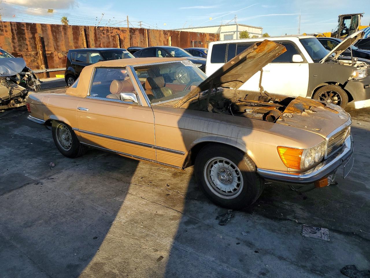 1972 Mercedes-benz 350sl Beige vin: 10704312008394