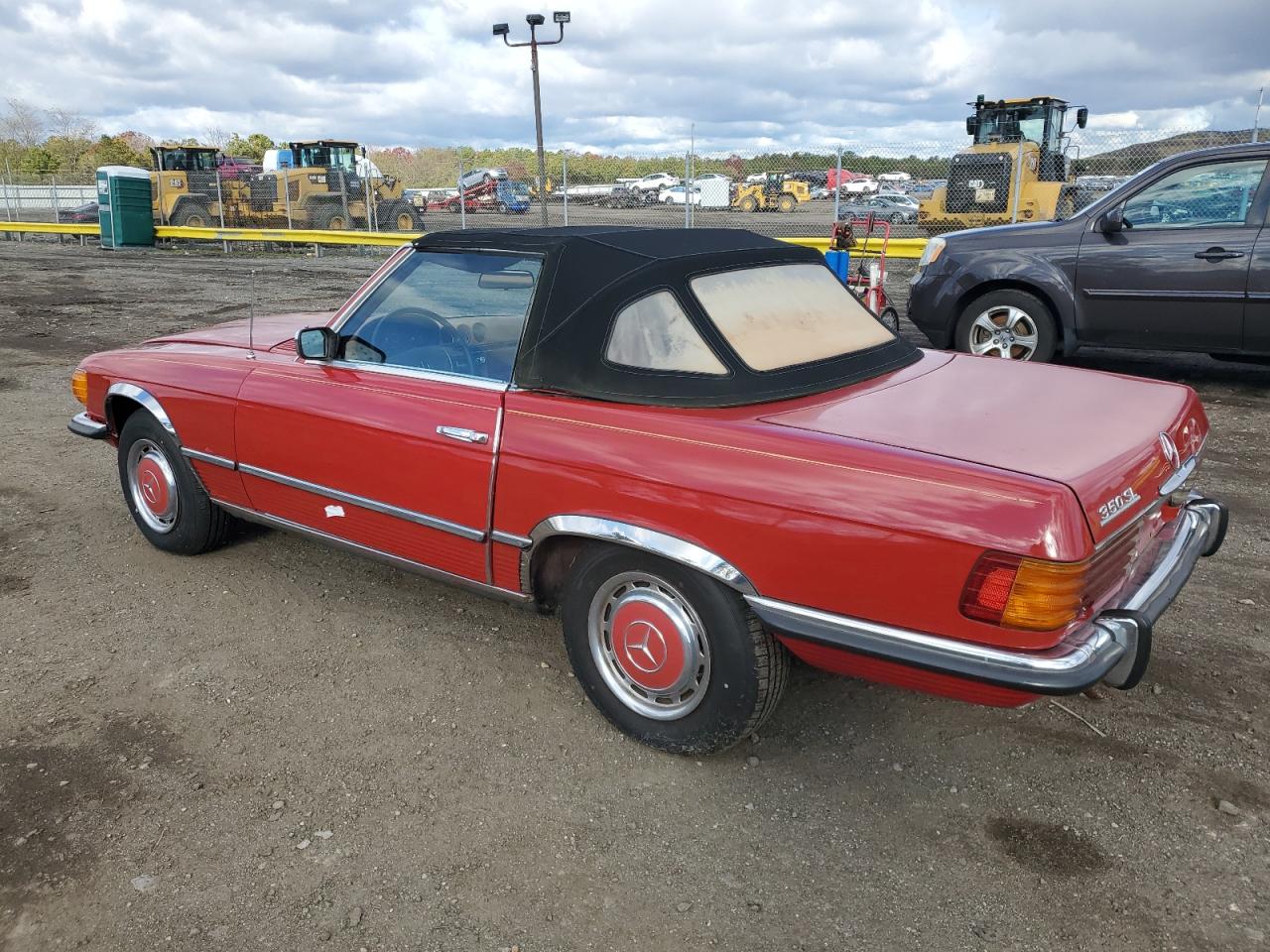 1972 Mercedes Benz 350sl Red vin: 10704412001198