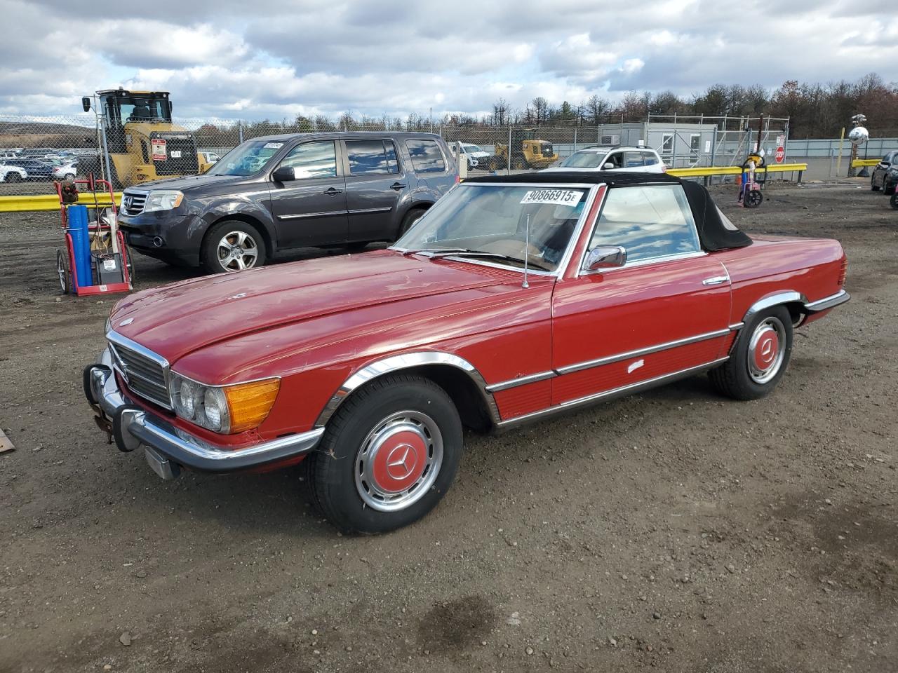 1972 Mercedes Benz 350sl Red vin: 10704412001198