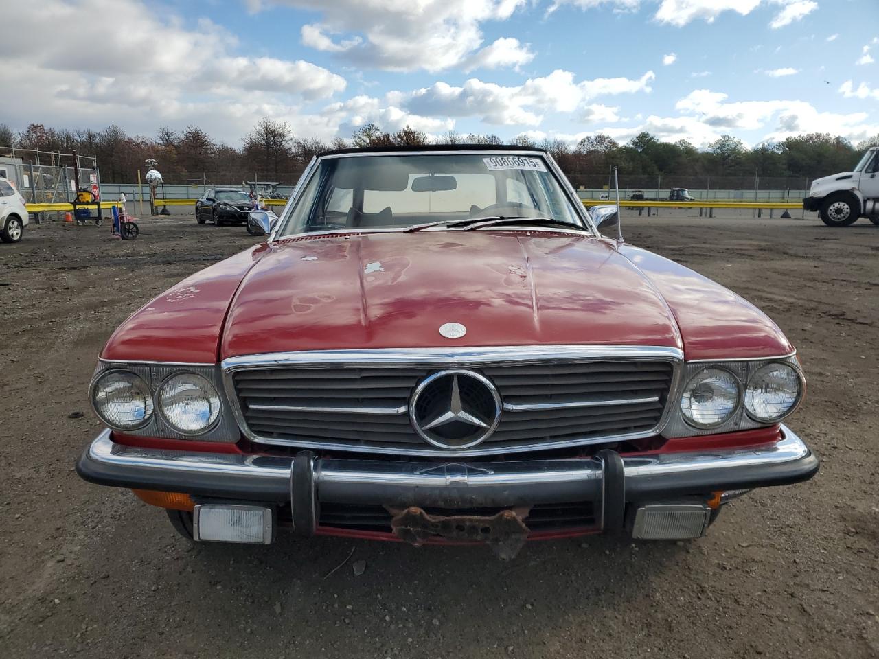 1972 Mercedes Benz 350sl Red vin: 10704412001198