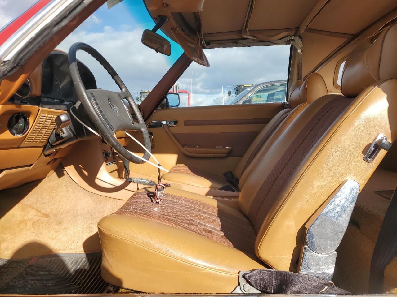 1972 Mercedes Benz 350sl Red vin: 10704412001198