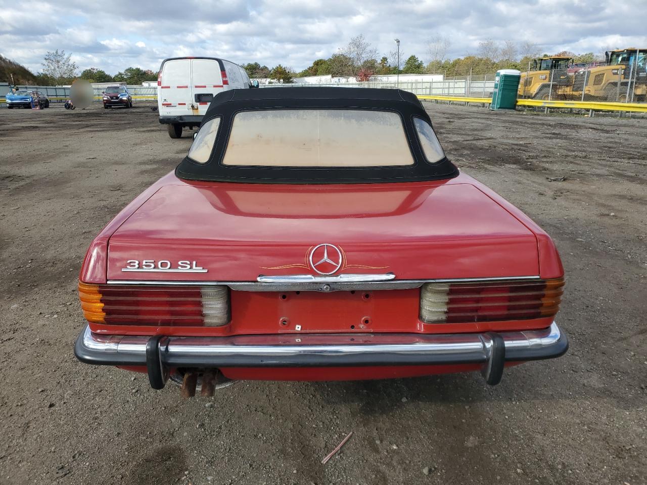 1972 Mercedes Benz 350sl Red vin: 10704412001198