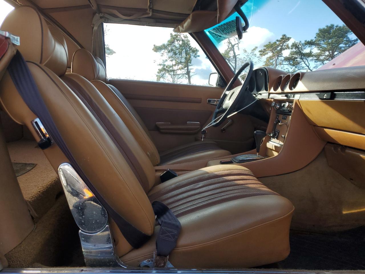 1972 Mercedes Benz 350sl Red vin: 10704412001198