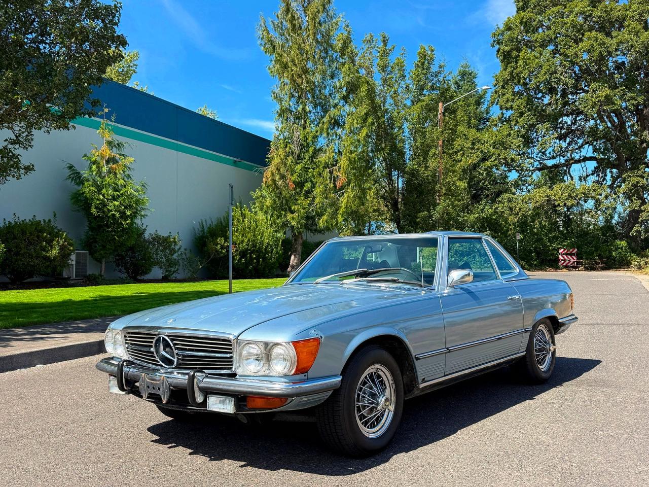 1972 Mercedes-benz 350sl Blue vin: 10704412001778