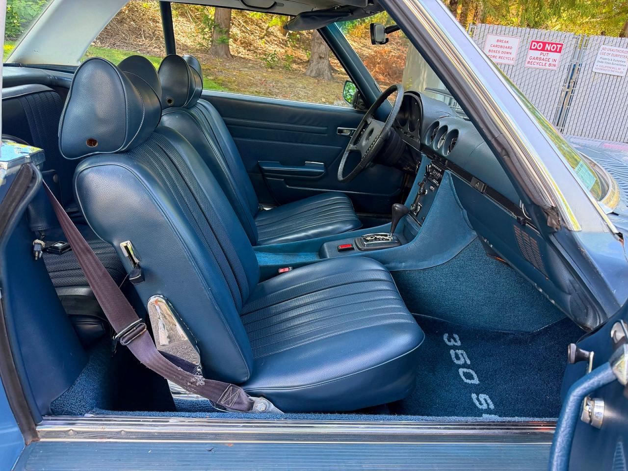1972 Mercedes-benz 350sl Blue vin: 10704412001778