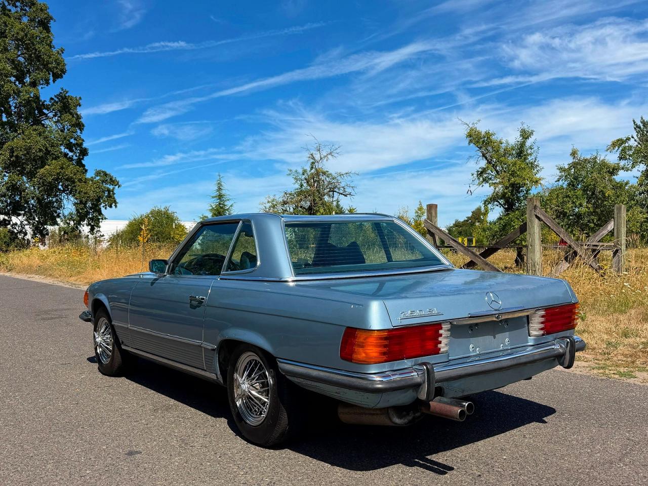 1972 Mercedes-benz 350sl Blue vin: 10704412001778