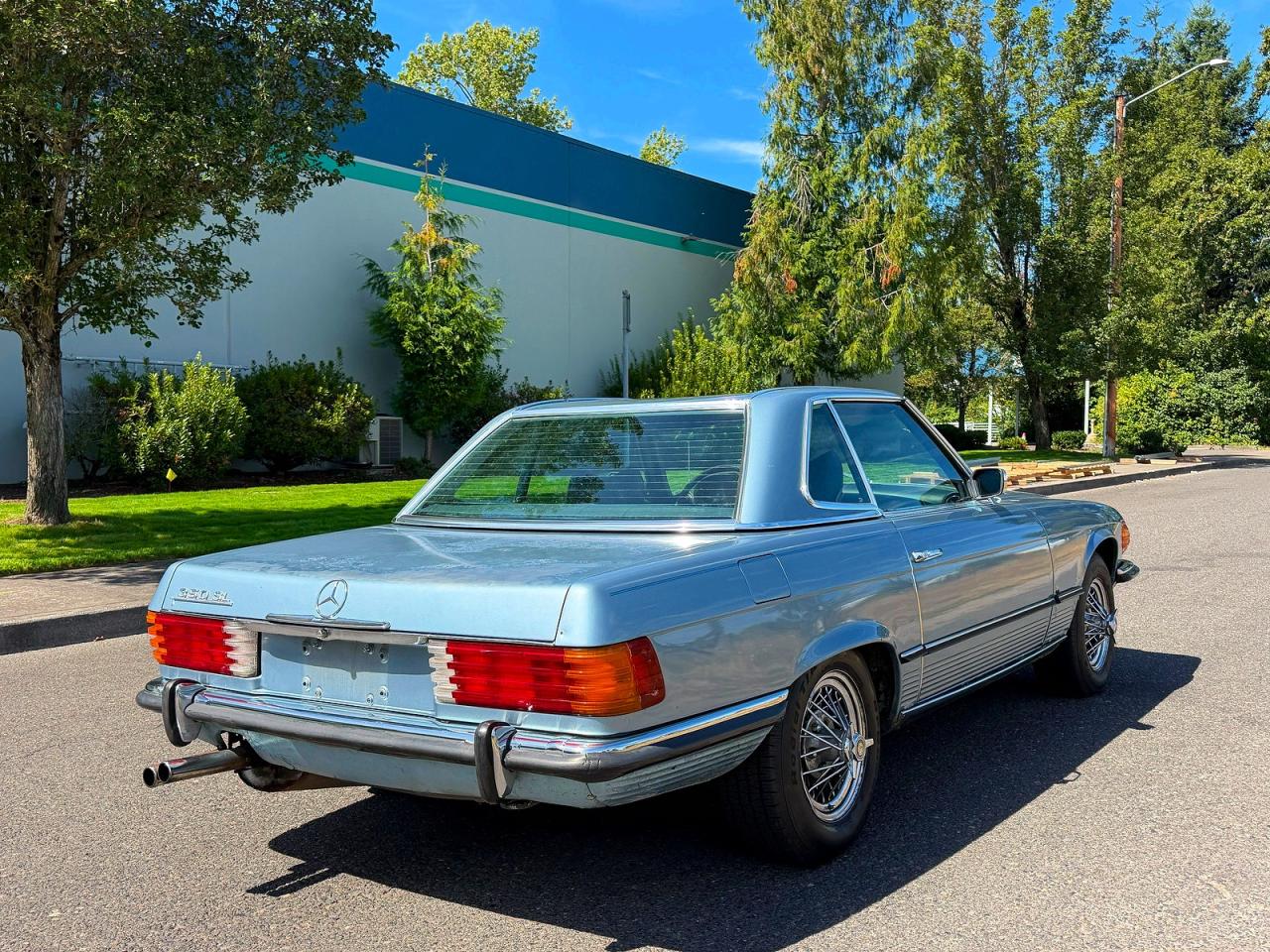 1972 Mercedes-benz 350sl Blue vin: 10704412001778