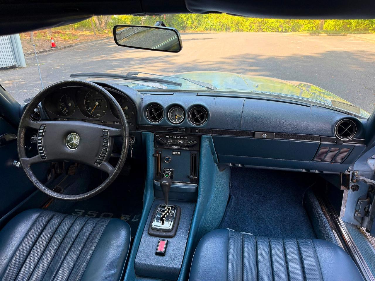 1972 Mercedes-benz 350sl Blue vin: 10704412001778